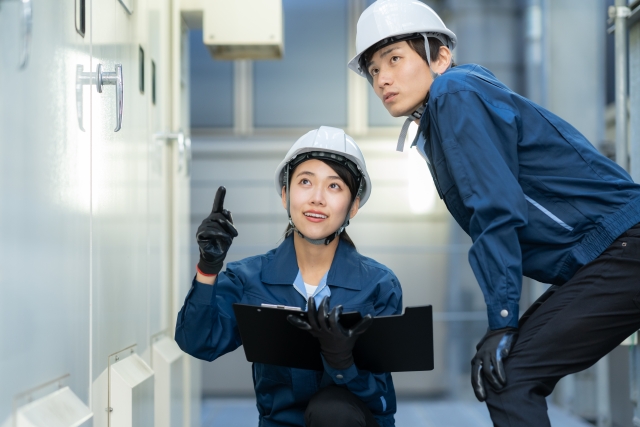 立体駐車場の柱・桁・床のイメージ