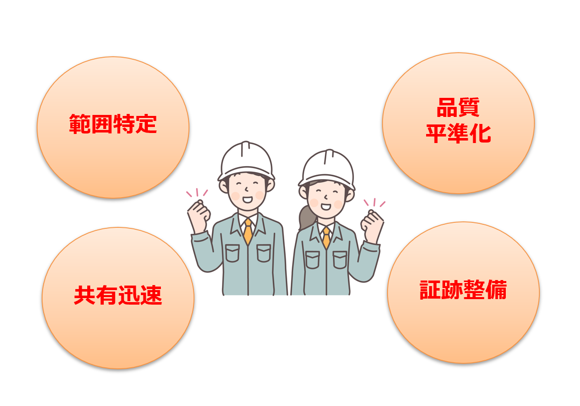 空港向け物件管理の画面イメージ